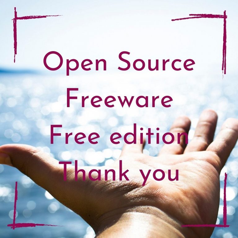 Vejledning i brug af freeware og open source